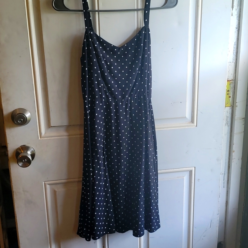 Black and White Polka-dot dress